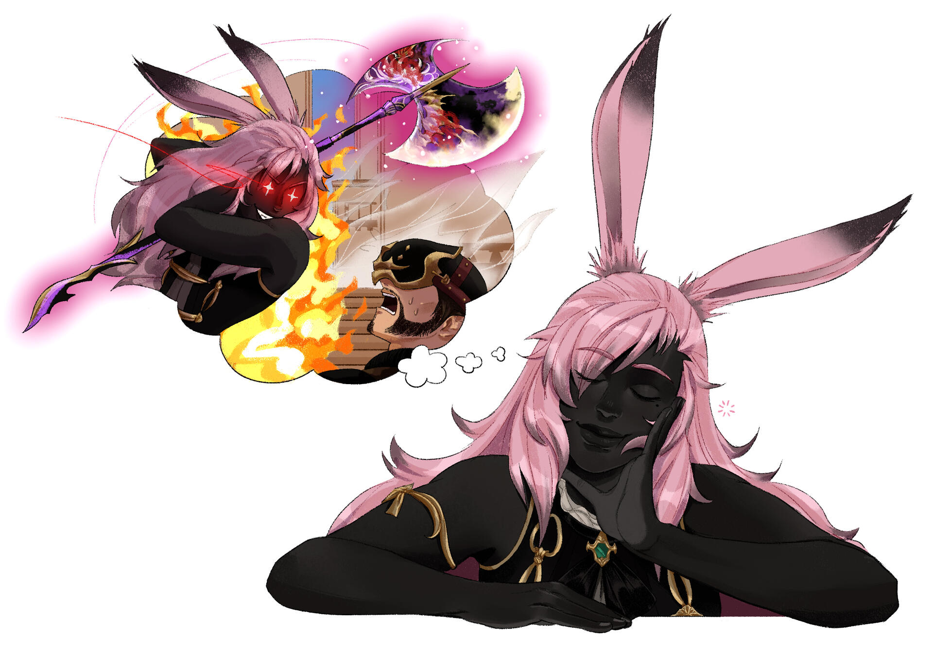 commission by @saintvarlineau on twitter
