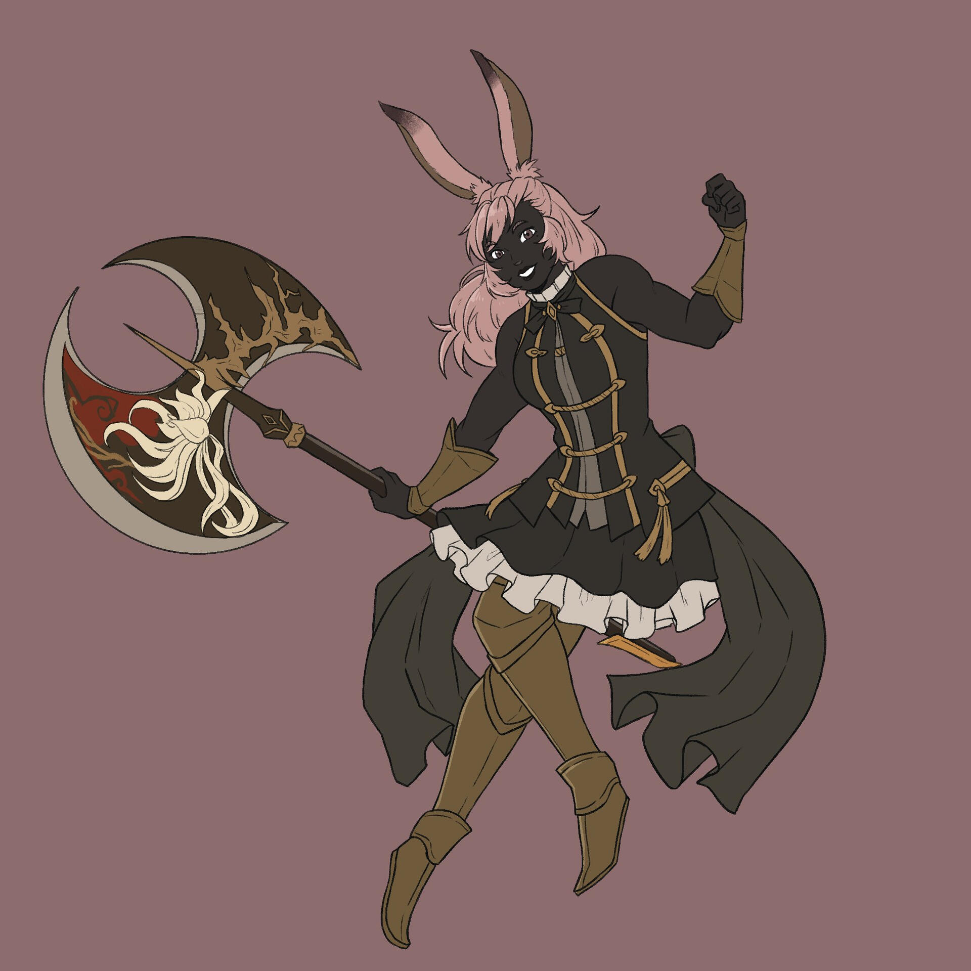 commission by @hamstrhammy on twitter
